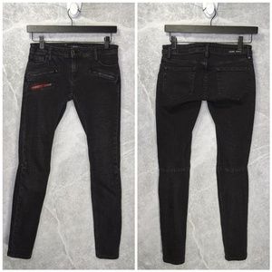Etienne Marcel Black Skinny Jeans Multi Re…